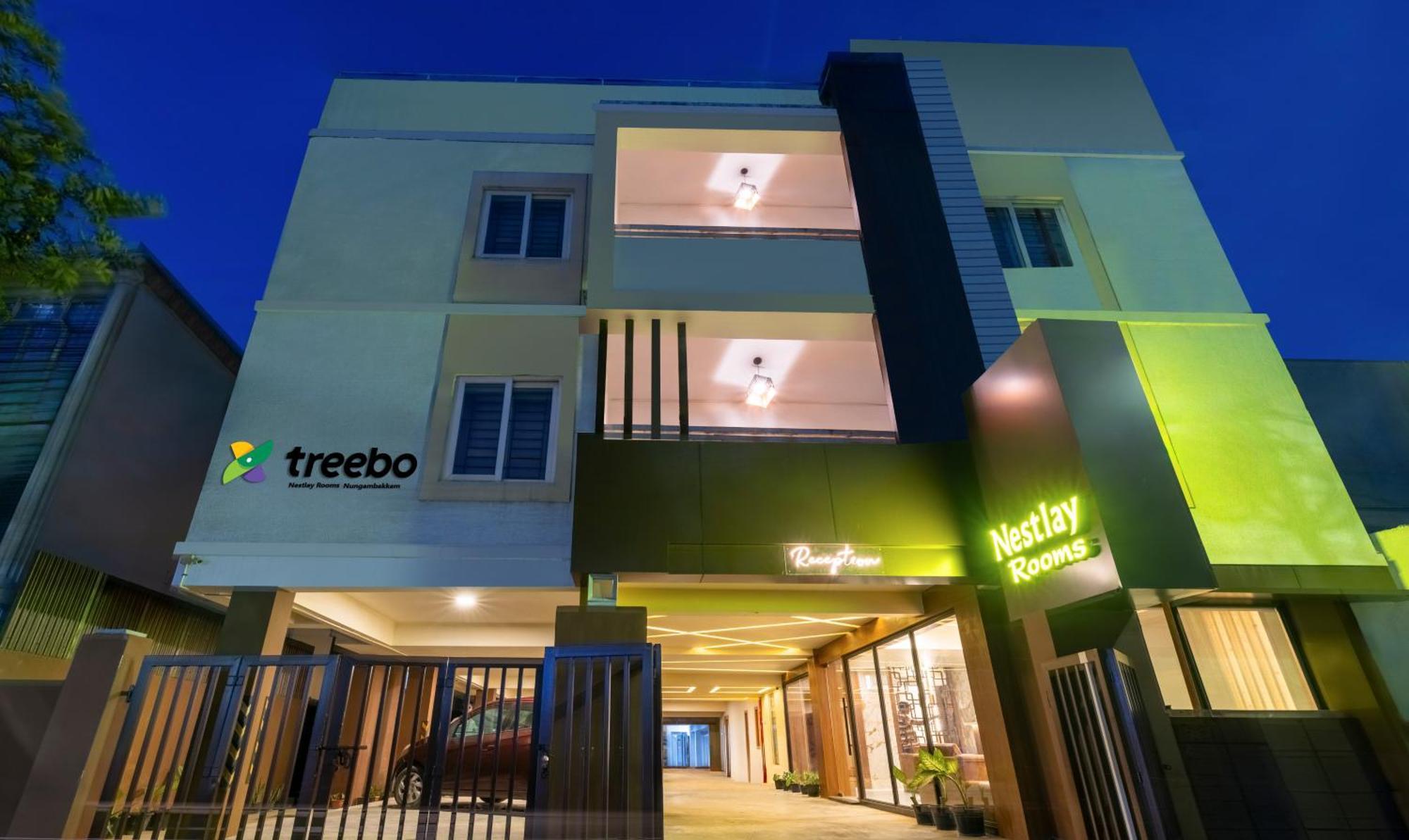 Treebo Nestlay Rooms, Nungambakkam チェンナイ エクステリア 写真