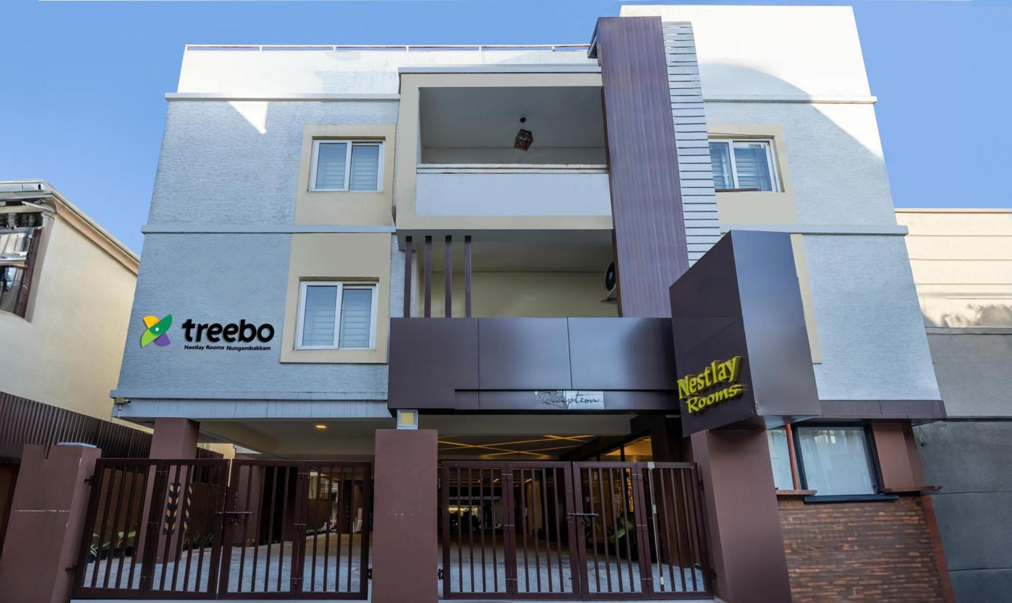 Treebo Nestlay Rooms, Nungambakkam チェンナイ エクステリア 写真