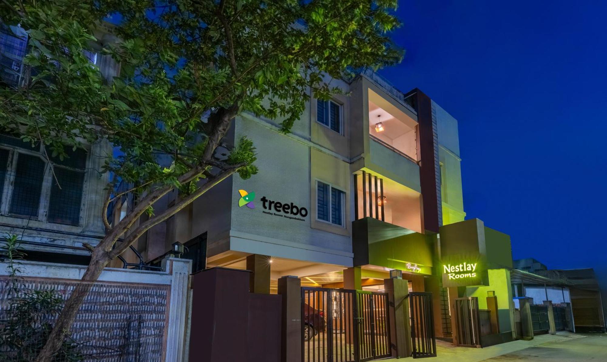 Treebo Nestlay Rooms, Nungambakkam チェンナイ エクステリア 写真